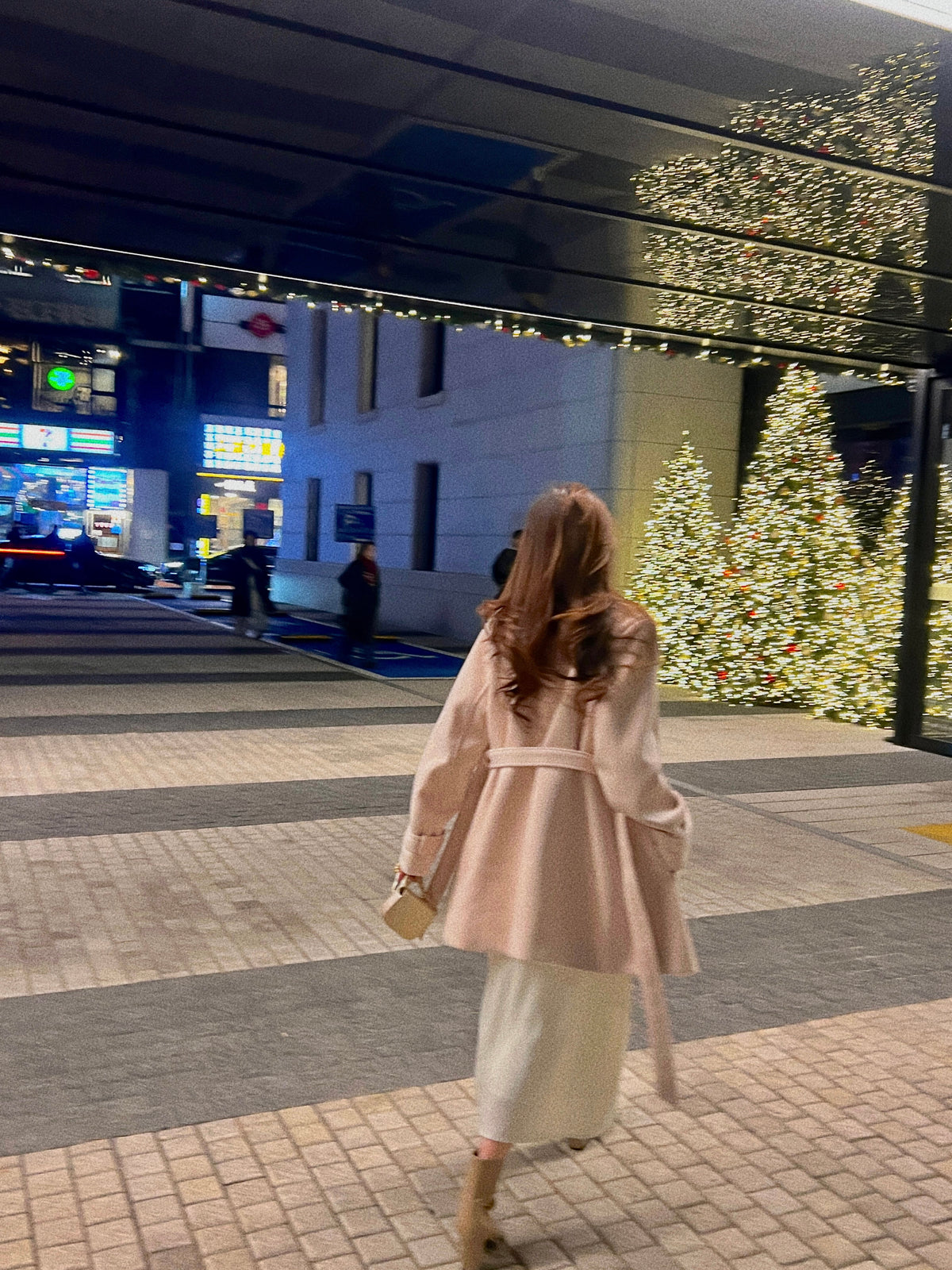 < M A D E > Sugar Blush Woollen Midi Coat