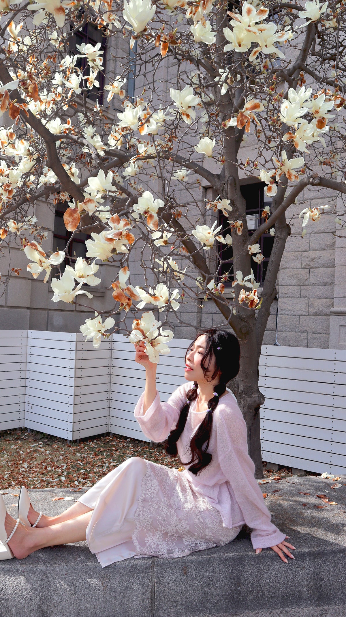 Under The Blossom Light Sweater