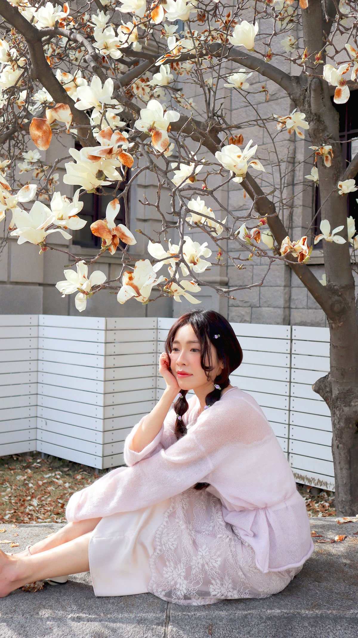 Under The Blossom Light Sweater