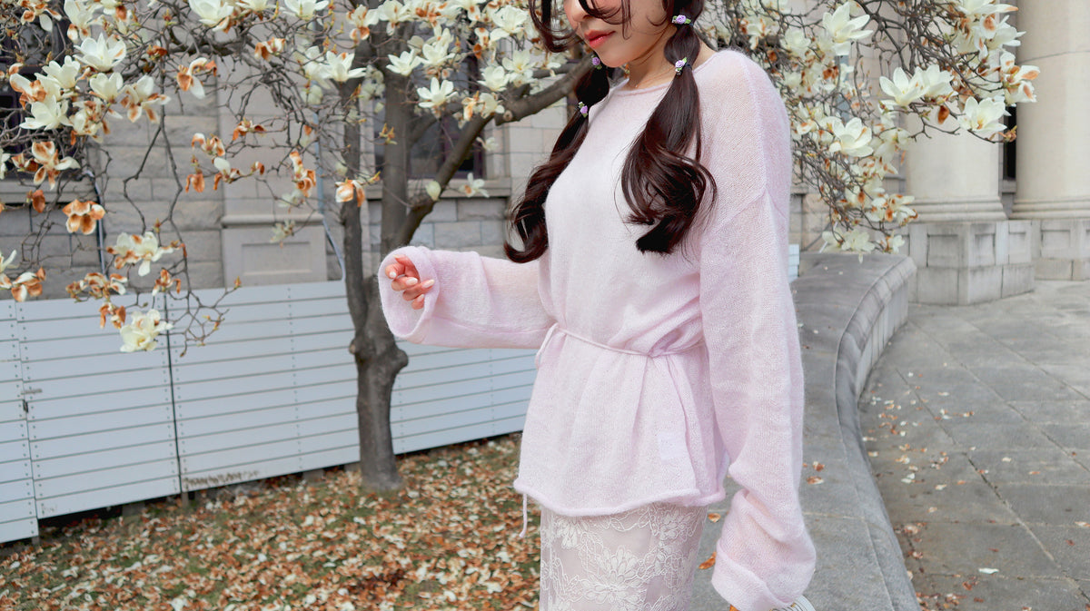 Under The Blossom Light Sweater