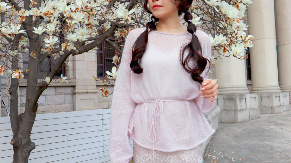 Under The Blossom Light Sweater