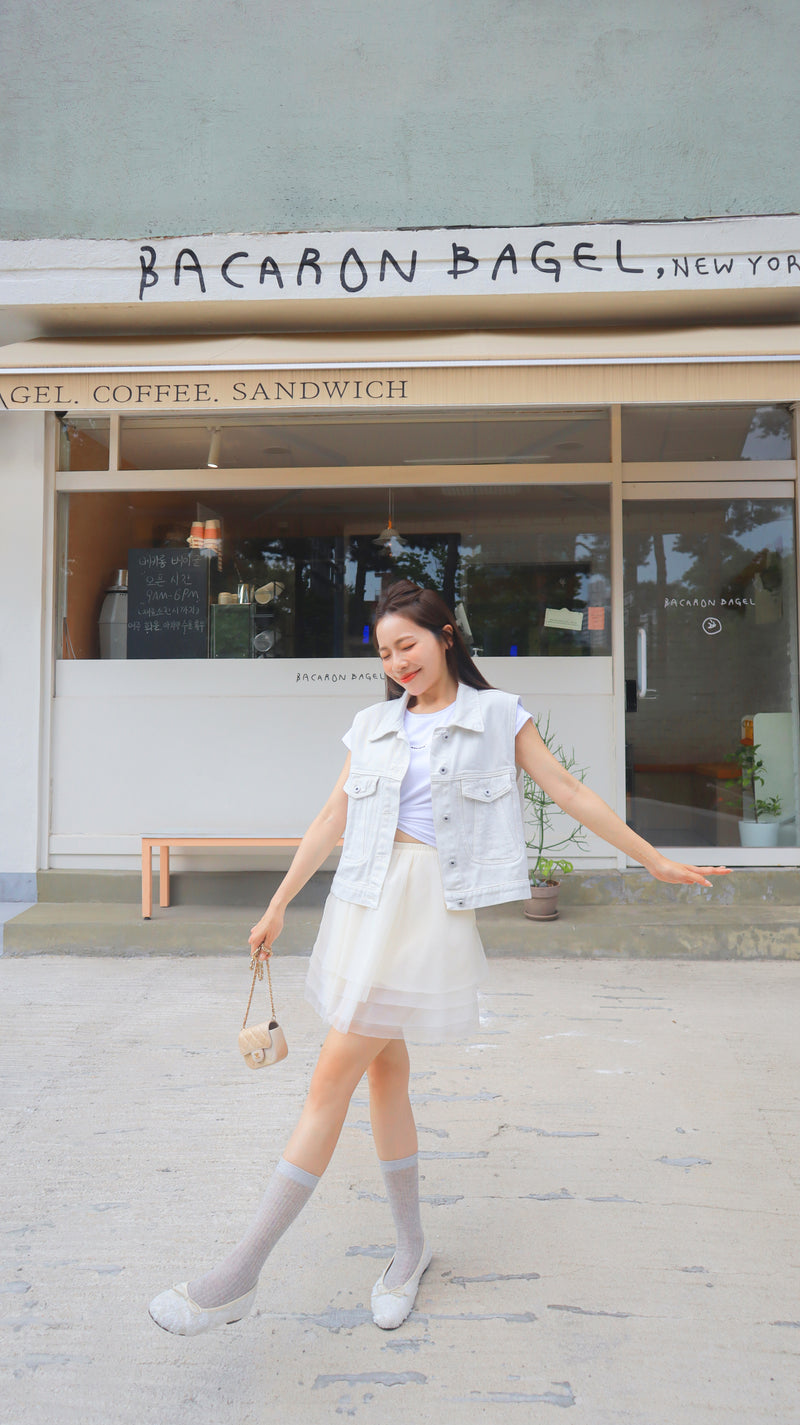 < M A D E > Dancing In Breeze Tutu Skirt