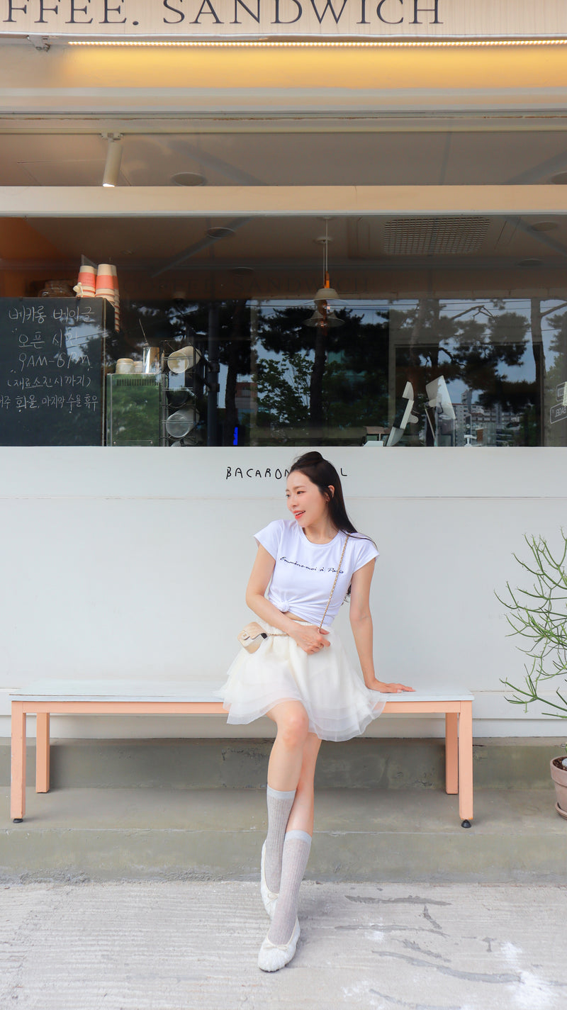 < M A D E > Dancing In Breeze Tutu Skirt
