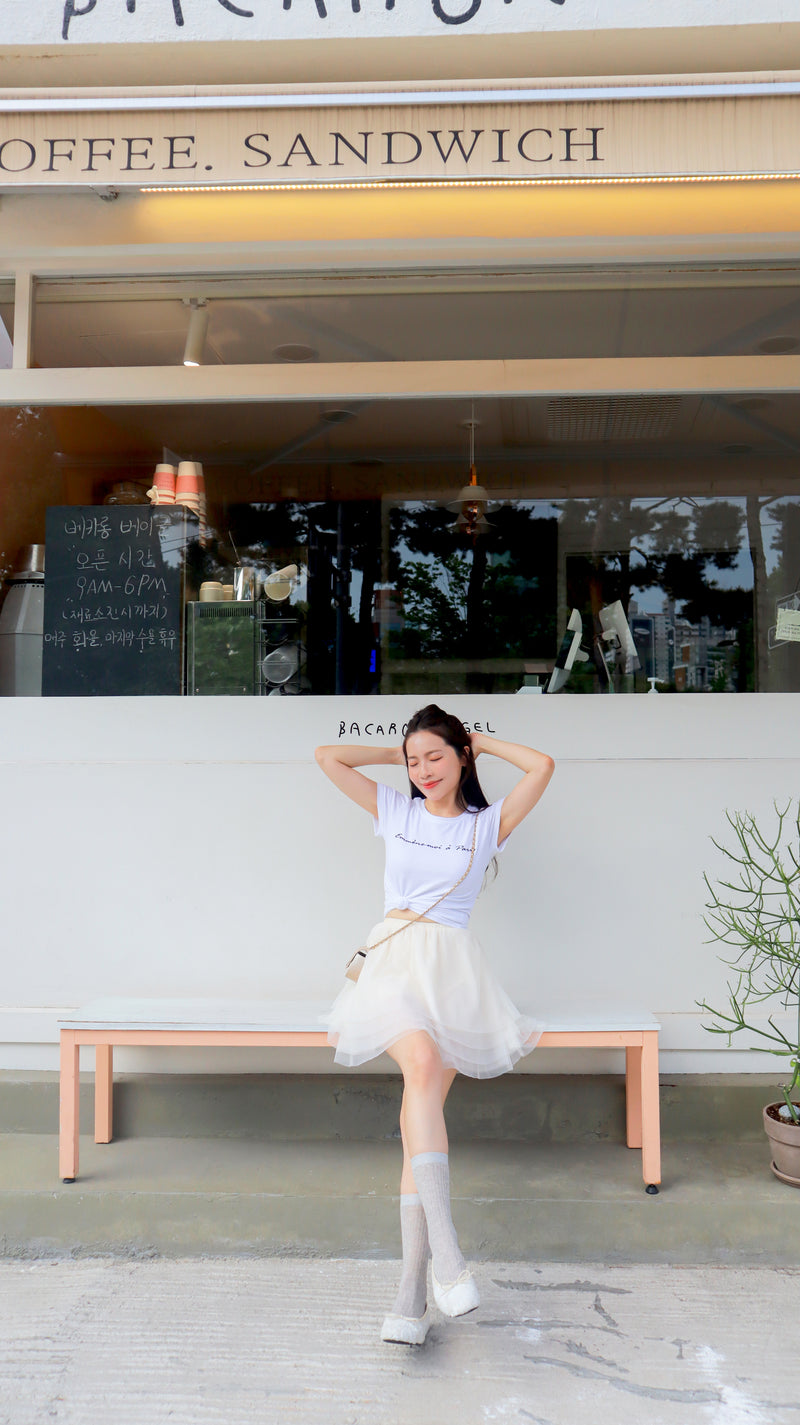 < M A D E > Dancing In Breeze Tutu Skirt