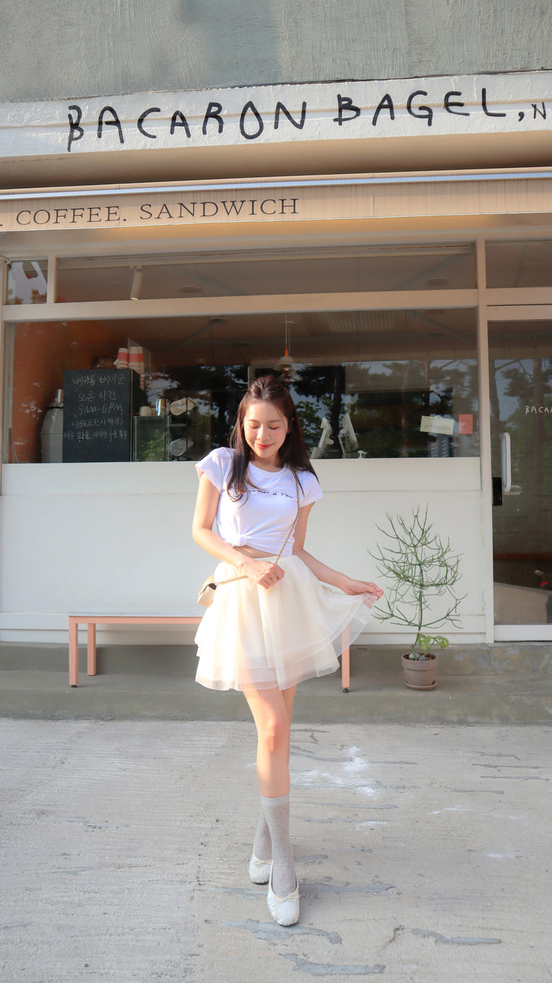 < M A D E > Dancing In Breeze Tutu Skirt