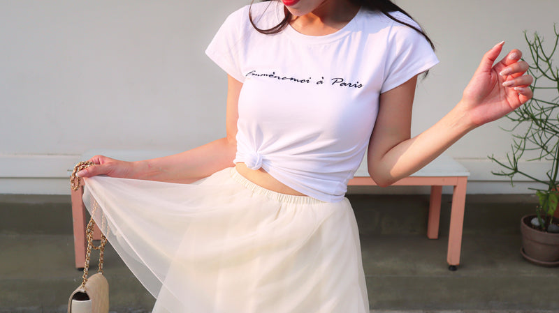 < M A D E > Dancing In Breeze Tutu Skirt