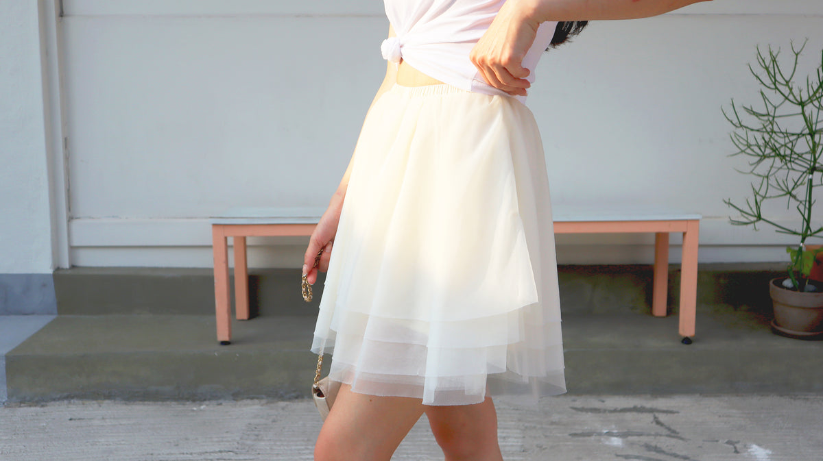 < M A D E > Dancing In Breeze Tutu Skirt