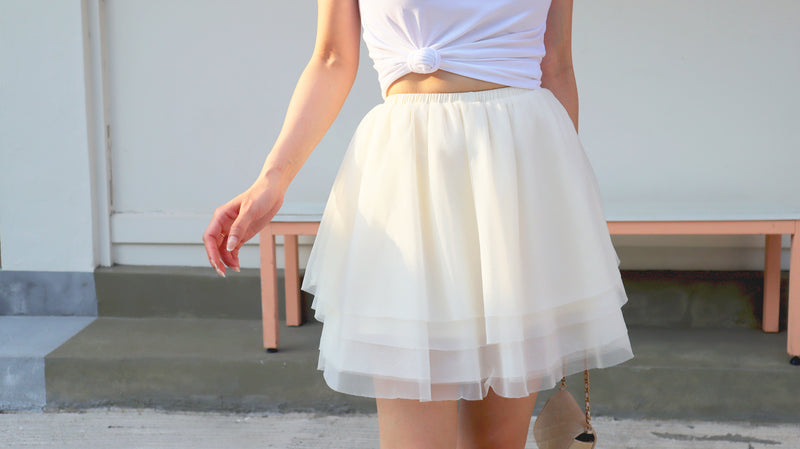 < M A D E > Dancing In Breeze Tutu Skirt