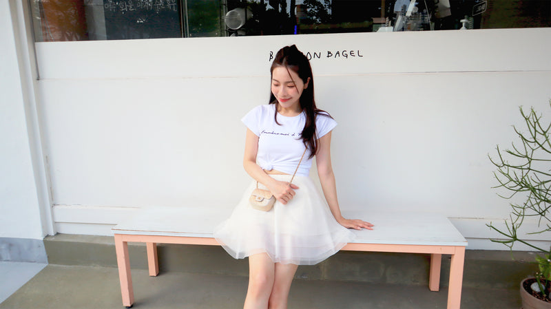 < M A D E > Dancing In Breeze Tutu Skirt