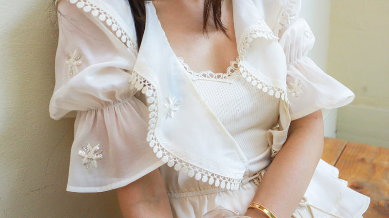 < M A D E > Sea Mermaid Blouse Jacket
