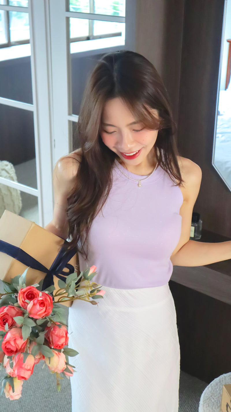 < M A D E > Starry Glitter Tee Top