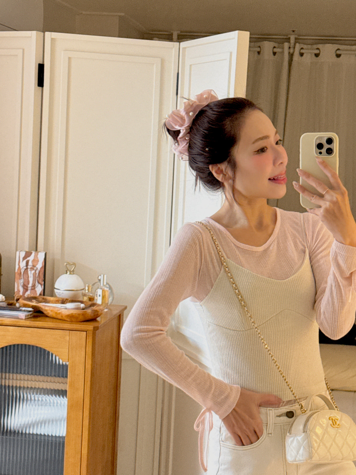 < M A D E > Dreamy Ribbon Tee