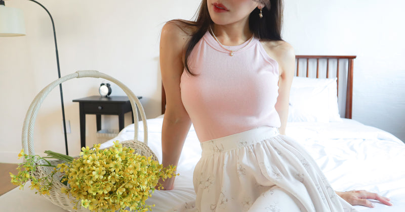 < M A D E > Starry Glitter Tee Top