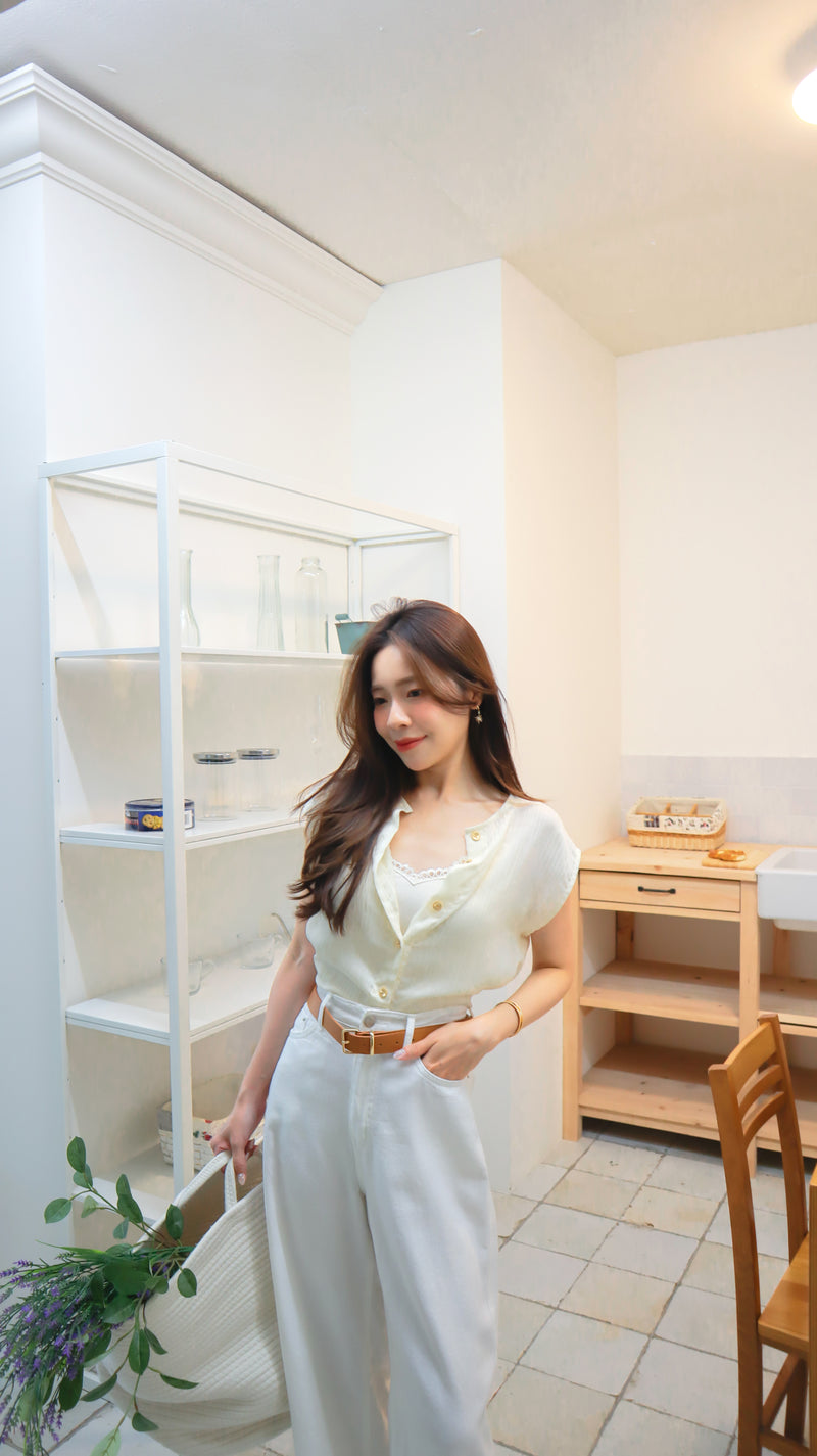 < M A D E > Ginko 2-way Blouse Cardi
