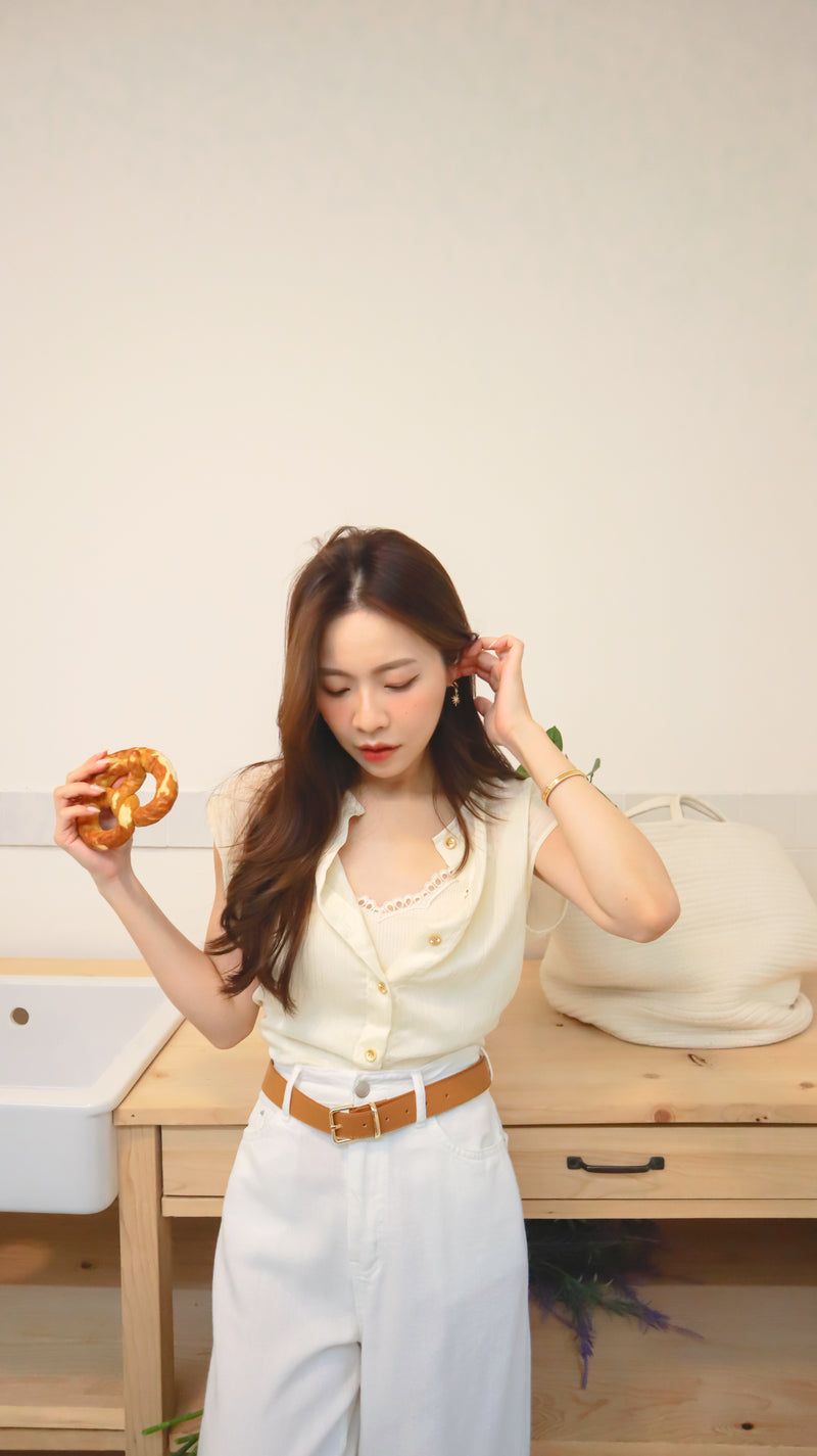 < M A D E > Ginko 2-way Blouse Cardi