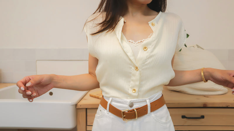 < M A D E > Ginko 2-way Blouse Cardi