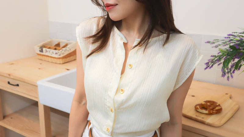 < M A D E > Ginko 2-way Blouse Cardi