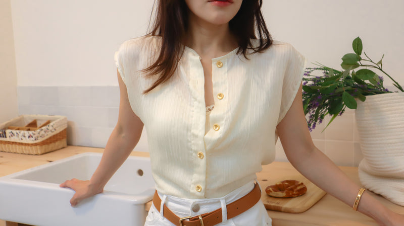 < M A D E > Ginko 2-way Blouse Cardi
