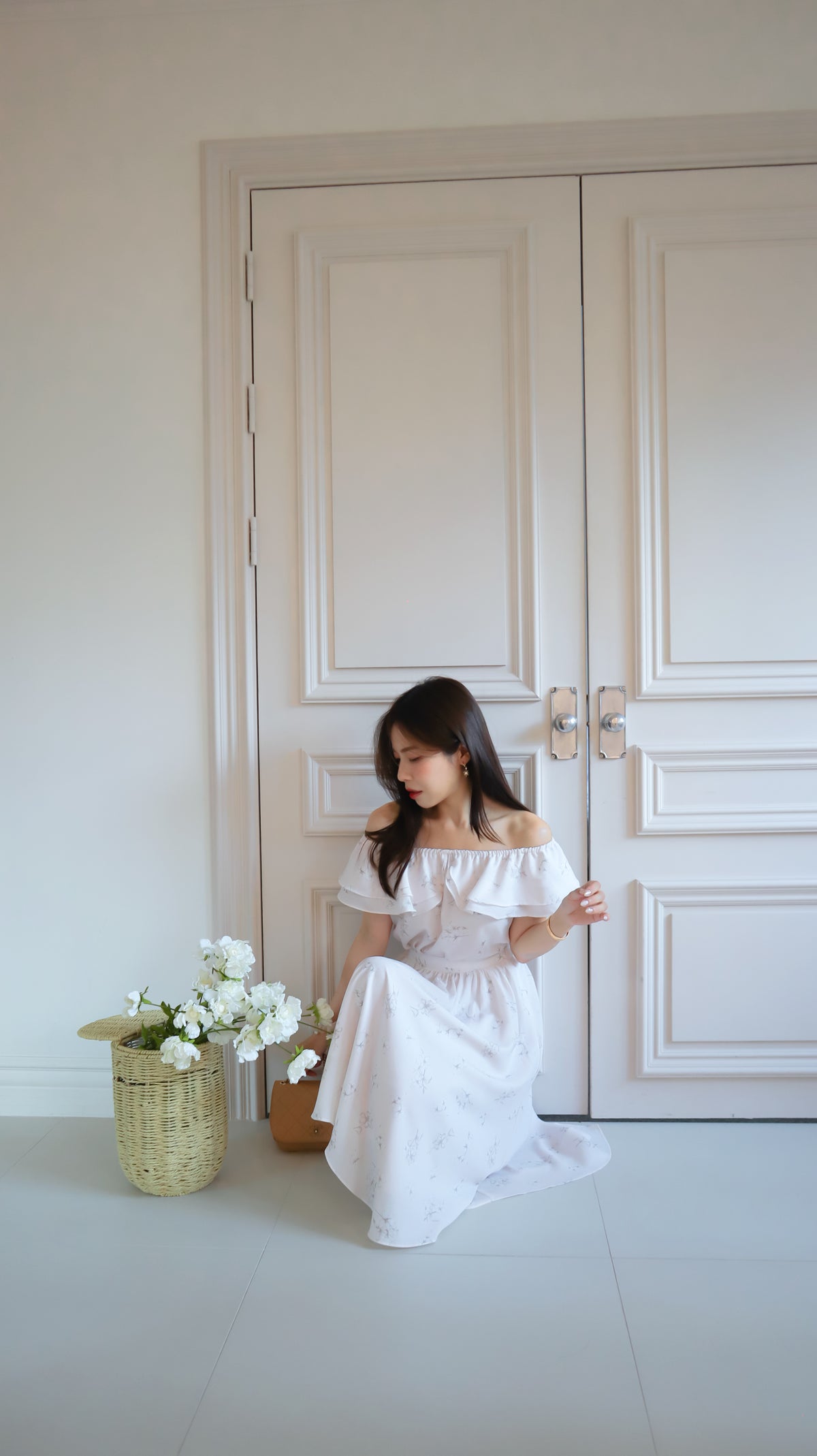 < M A D E > Blooming Flare Blouse