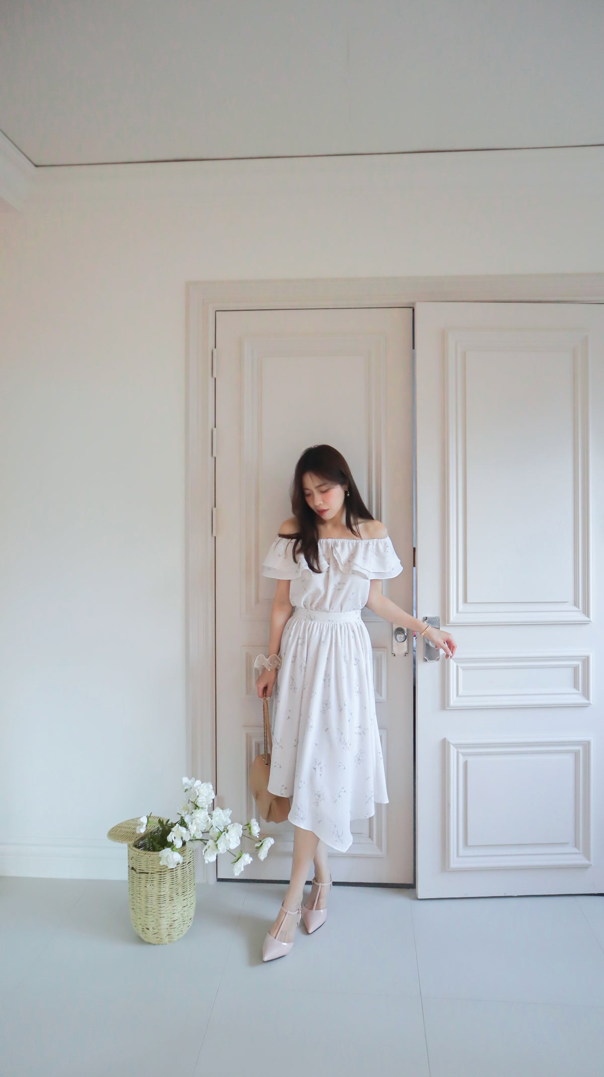 < M A D E > Blooming Flare Blouse