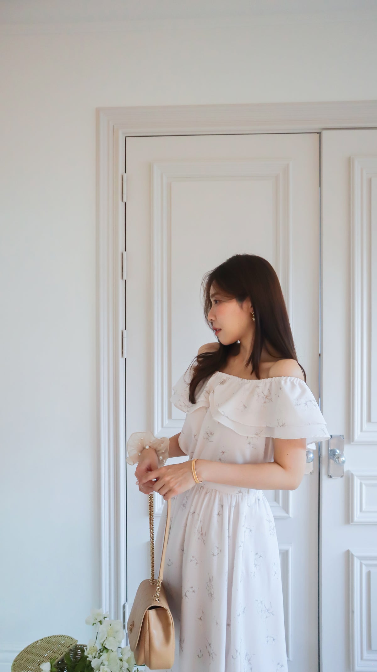 < M A D E > Blooming Flare Blouse