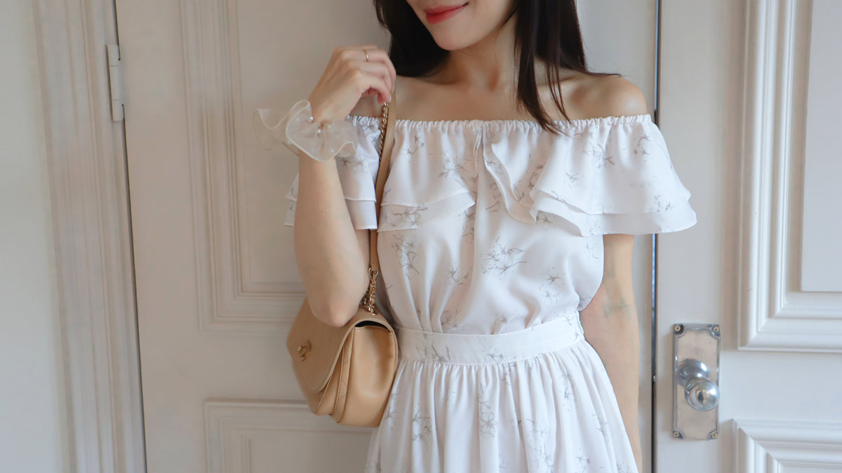 < M A D E > Blooming Flare Blouse