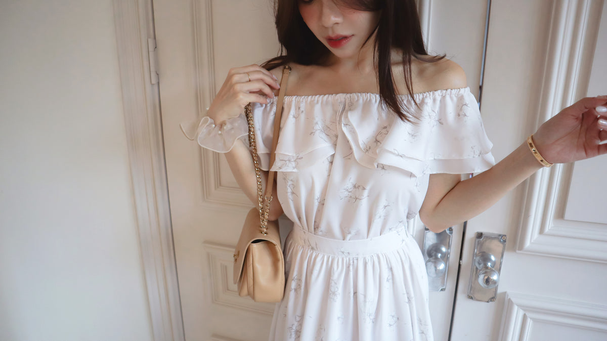 < M A D E > Blooming Flare Blouse