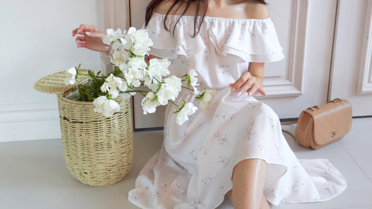 < M A D E > Blooming Flare Blouse