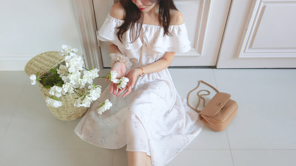 < M A D E > Blooming Flare Blouse
