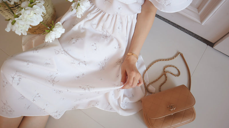 < M A D E > Blooming Flare Irregular Skirt