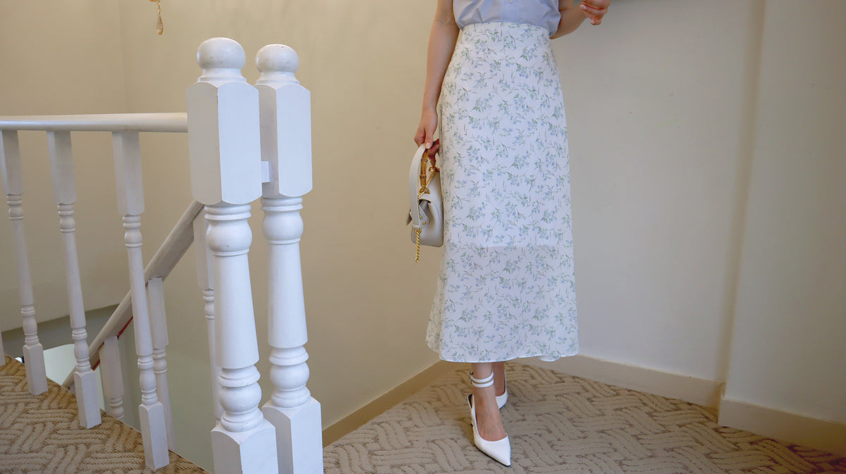 Silent Mimosa Long Skirt