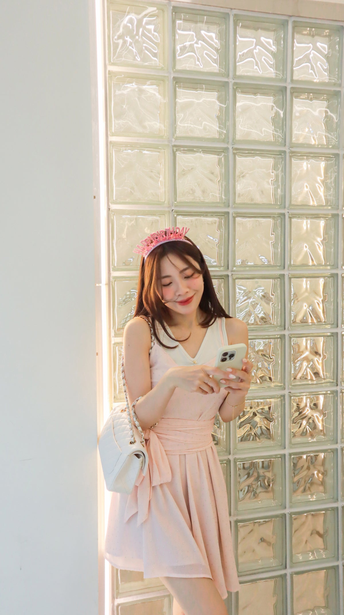 < M A D E > Foil Dotted One-piece