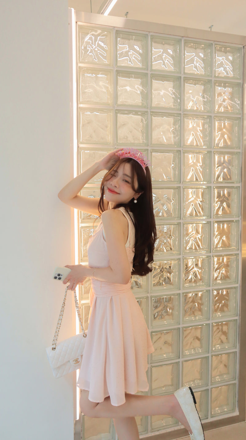 < M A D E > Foil Dotted One-piece