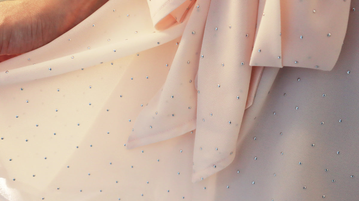 < M A D E > Foil Dotted One-piece