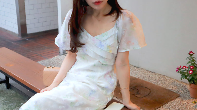 < M A D E > The Monet Sea One-piece