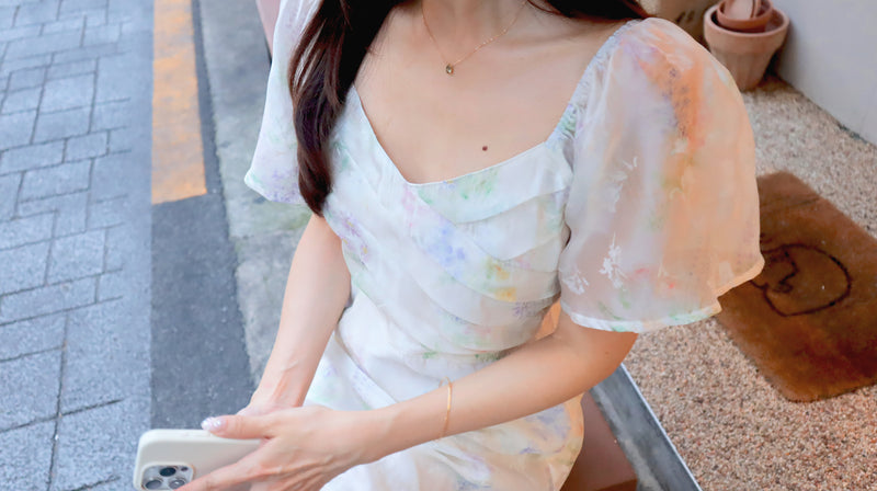 < M A D E > The Monet Sea One-piece