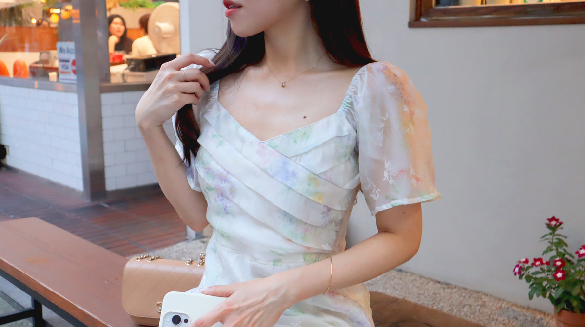 < M A D E > The Monet Sea One-piece