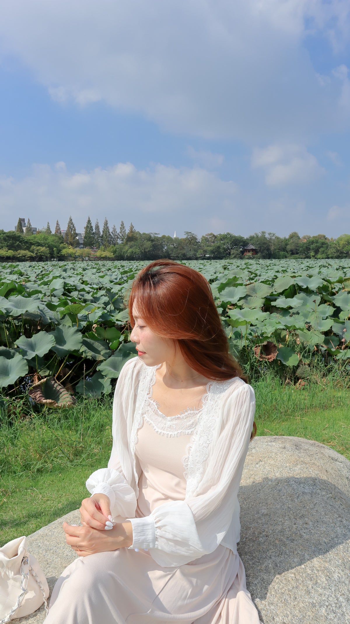 < M A D E > Calming Morning Jersey Dress