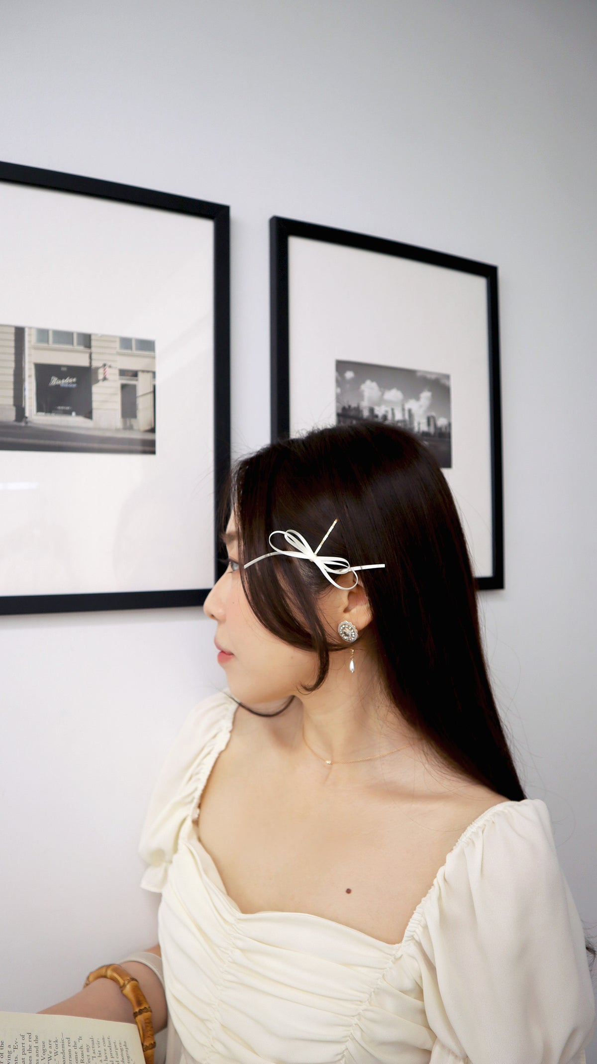 Tiny Moment Ribbon Hair Clip