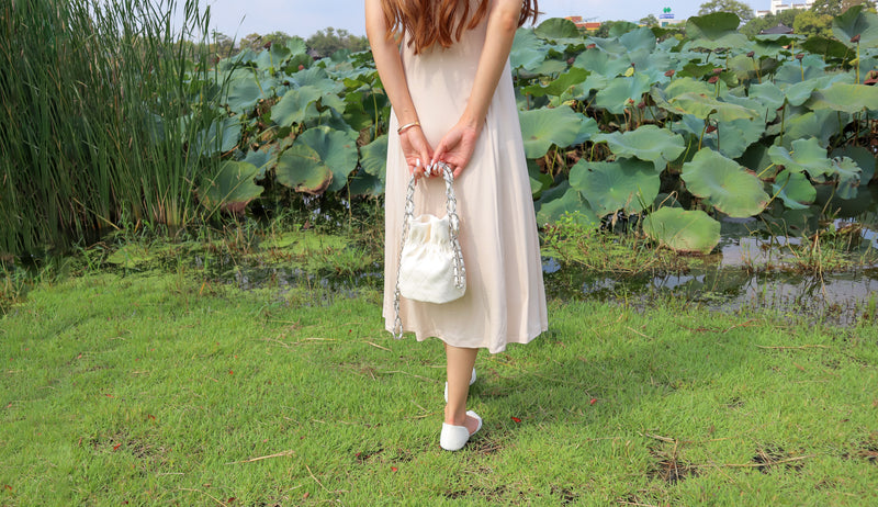 < M A D E > Calming Morning Jersey Dress