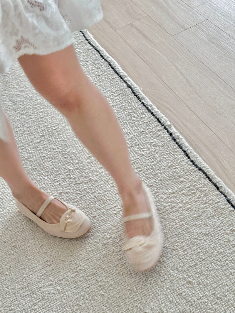 The Camelia Ballet Shoes