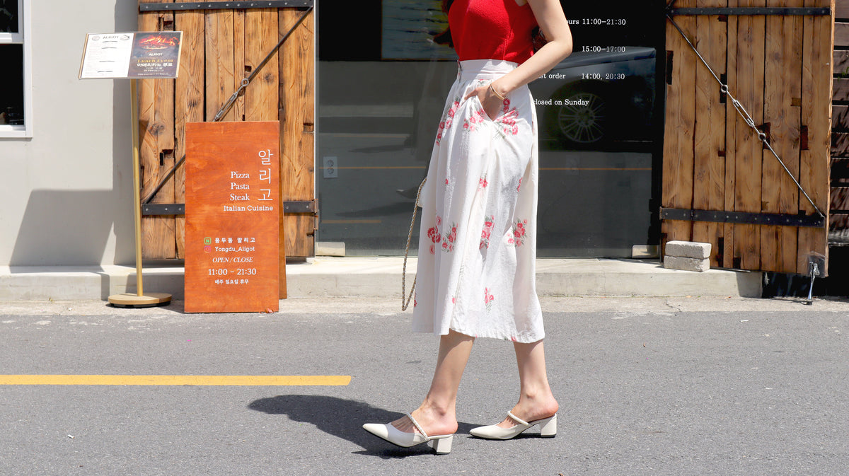 Summer Carnival Midi Skirt