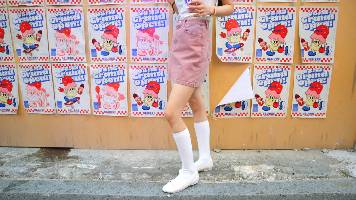 Dopamine Overload Denim Skirt