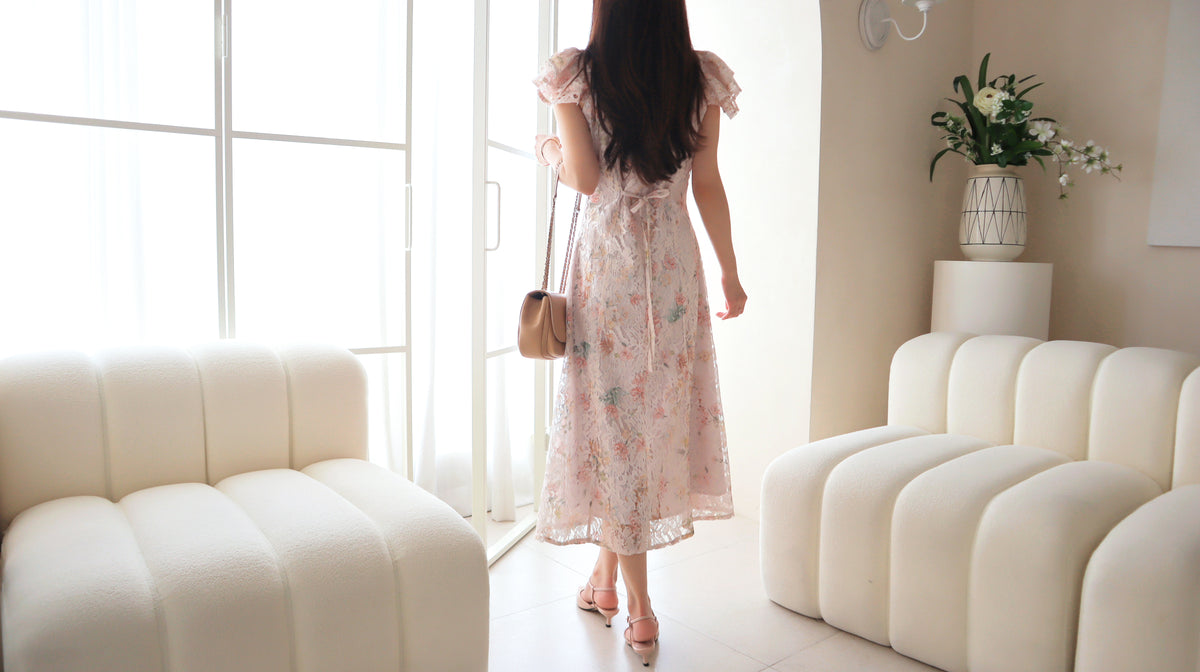 < M A D E > The Narina Lace Dress