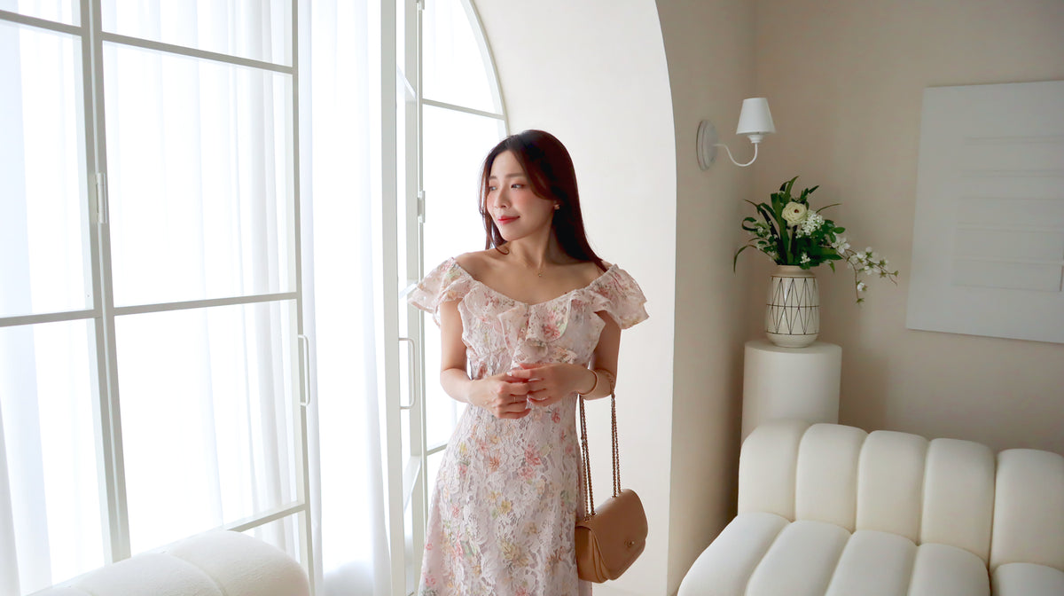 < M A D E > The Narina Lace Dress