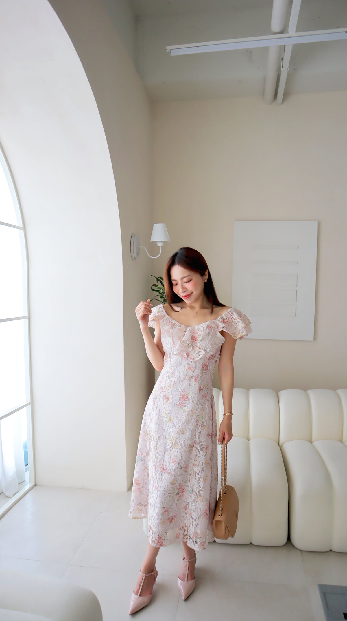 < M A D E > The Narina Lace Dress