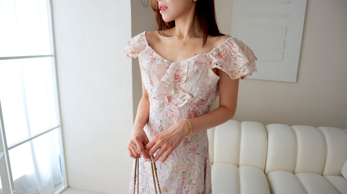 < M A D E > The Narina Lace Dress