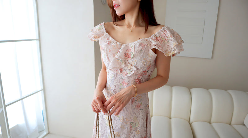 < M A D E > The Narina Lace Dress