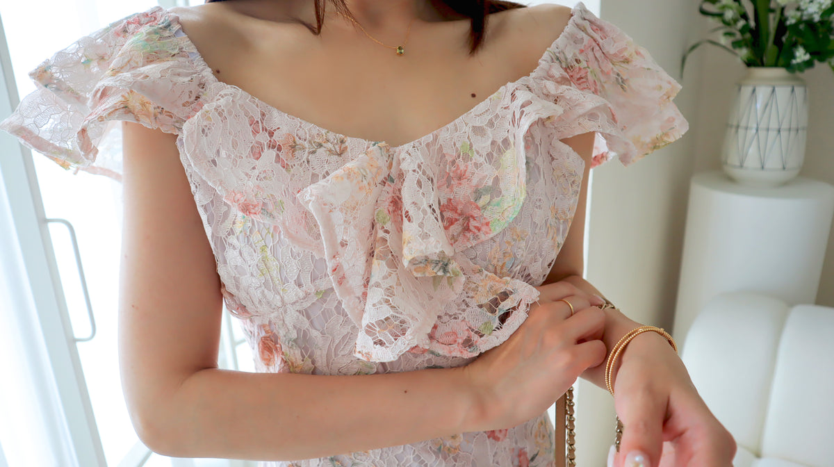 < M A D E > The Narina Lace Dress