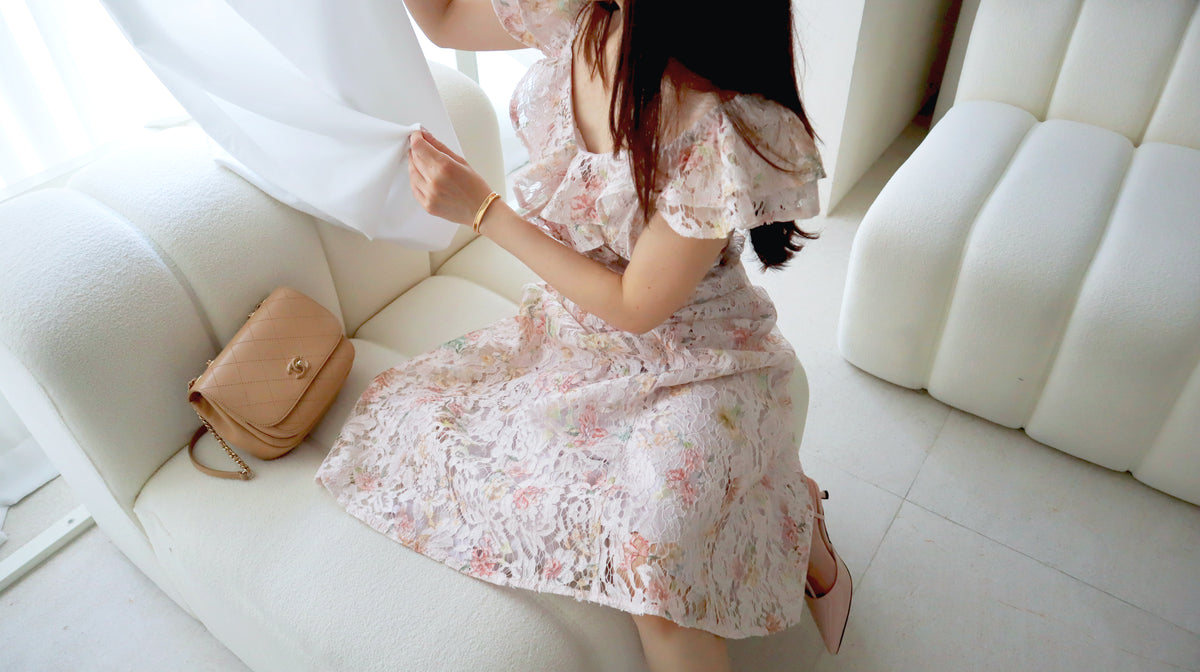 < M A D E > The Narina Lace Dress